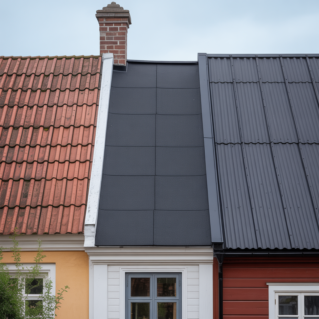 .Tegeltak papptak eller plattak gor ratt val